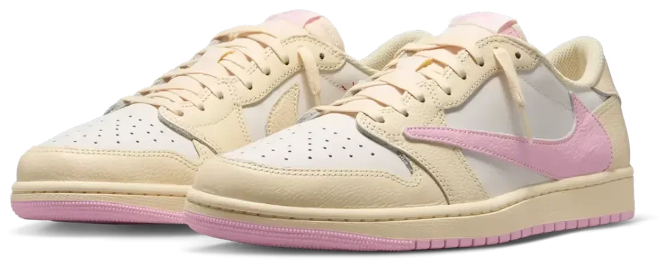Travis Scott x Air Jordan 1 Low OG SP Shy Pink · Foto 7 de 12