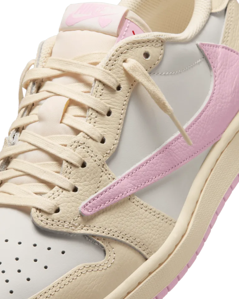 Travis Scott x Air Jordan 1 Low OG SP Shy Pink · Foto 8 de 12