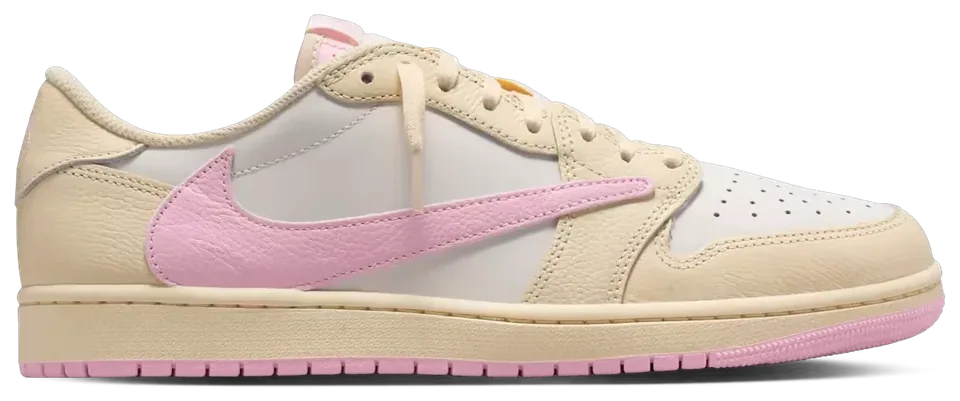 Travis Scott x Air Jordan 1 Low OG SP Shy Pink