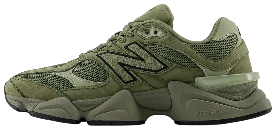 New Balance 9060 Dark Olivine · Foto 2 de 8