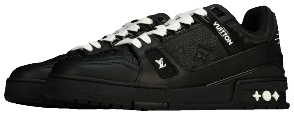 LV Trainer Low Monogram Black Embossed · Foto 4 de 9