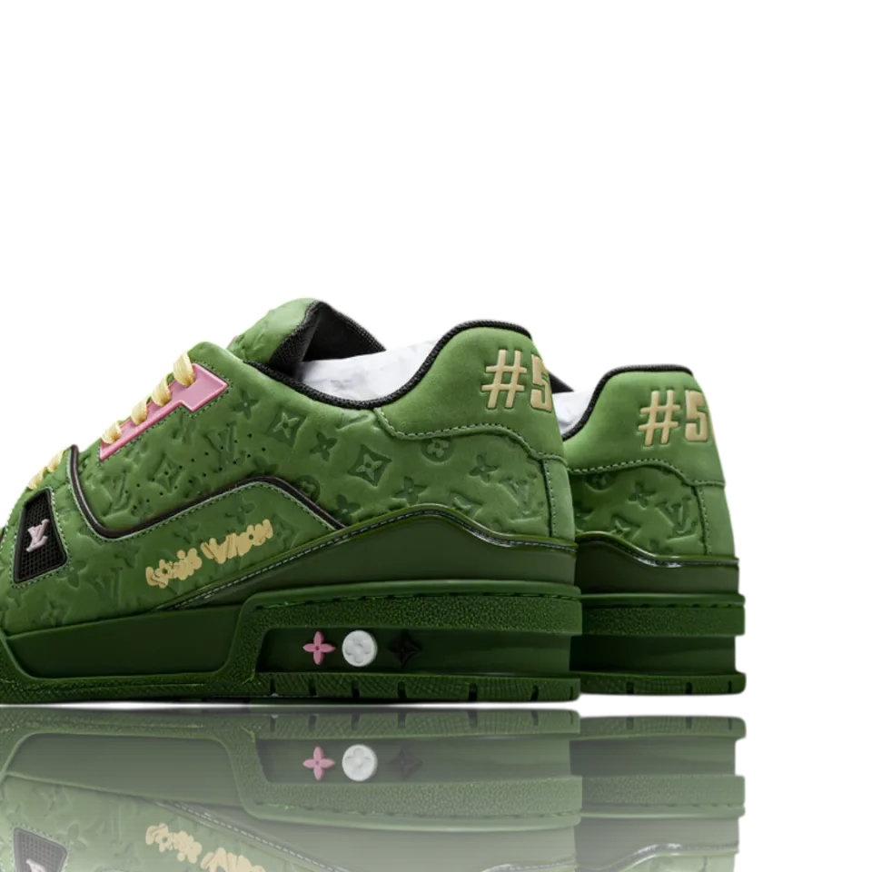 LV Trainer Low Tyler The Creator Green · Foto 7 de 9
