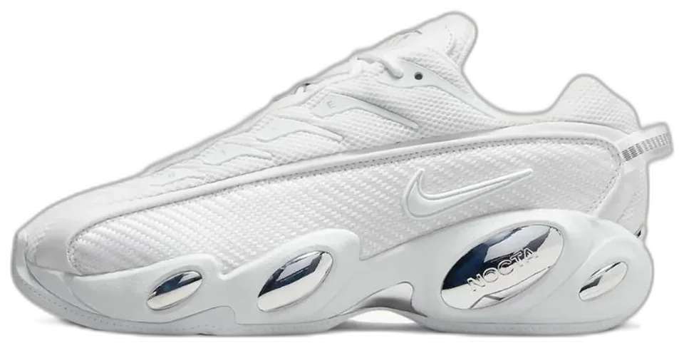 Nike NOCTA Glide Drake White Chrome · Foto 2 de 5