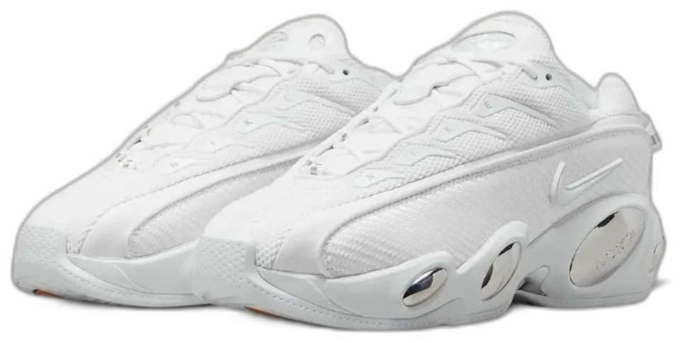 Nike NOCTA Glide Drake White Chrome · Foto 4 de 5
