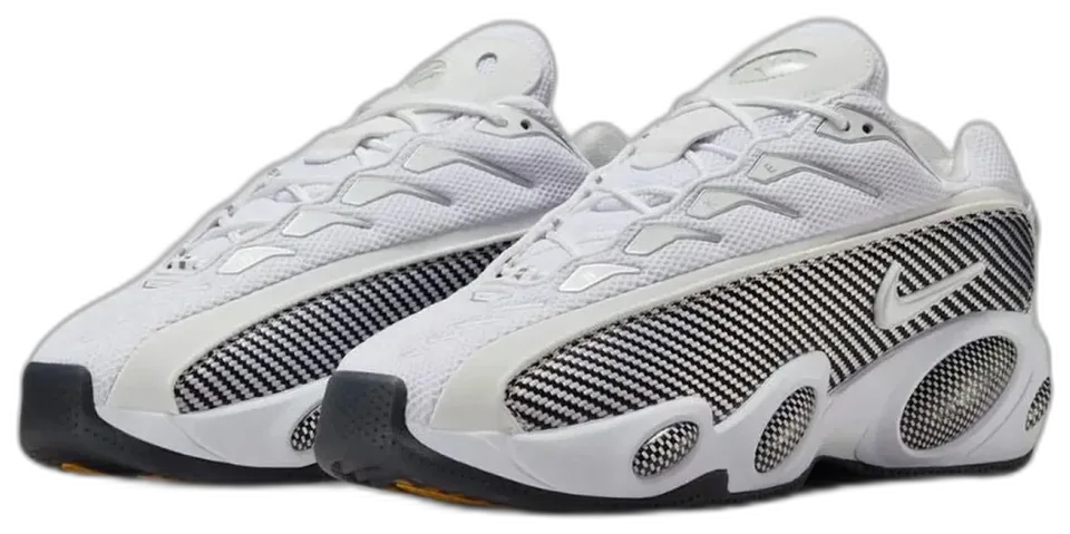 Nike NOCTA Glide White Black · Foto 3 de 6