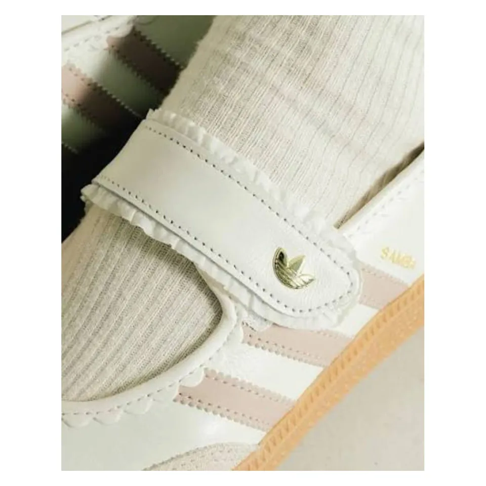 adidas Samba Jane Ruffle Pack White Pink Gum · Foto 4 de 5