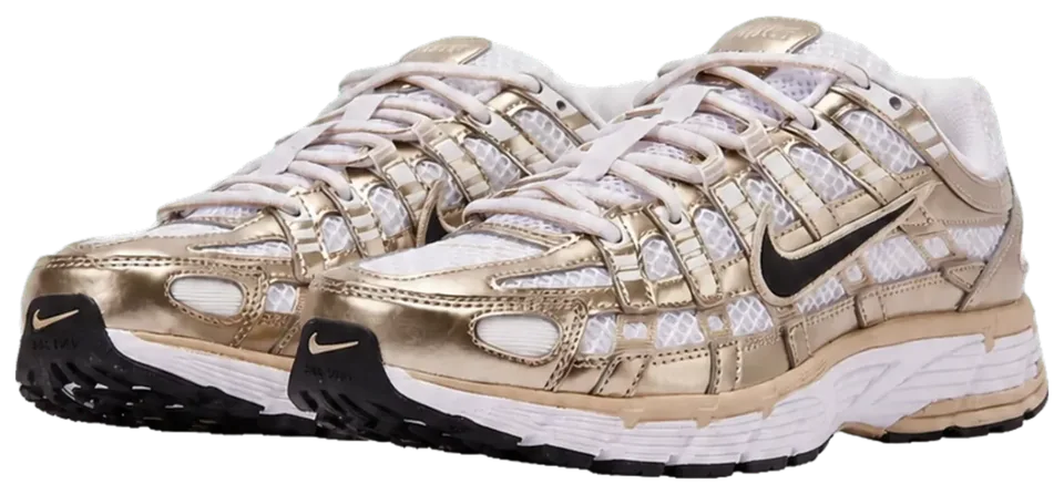 Nike P-6000 White Metallic Gold · Foto 2 de 3