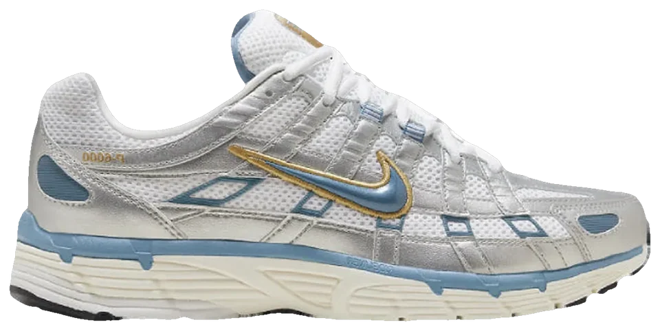 Nike P-6000 Metallic Silver Aegean Storm