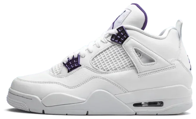Air Jordan 4 Retro Metallic Purple · Foto 2 de 4