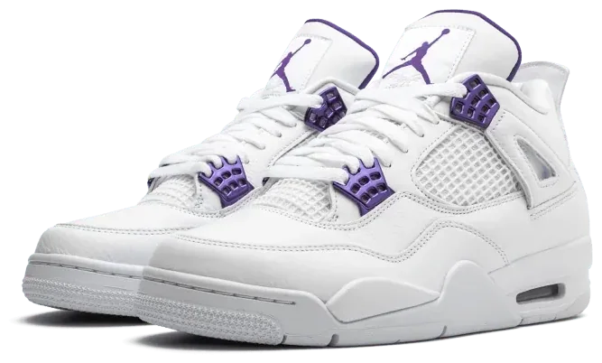 Air Jordan 4 Retro Metallic Purple · Foto 3 de 4
