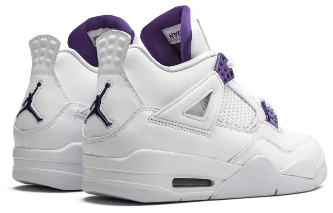 Air Jordan 4 Retro Metallic Purple · Foto 4 de 4