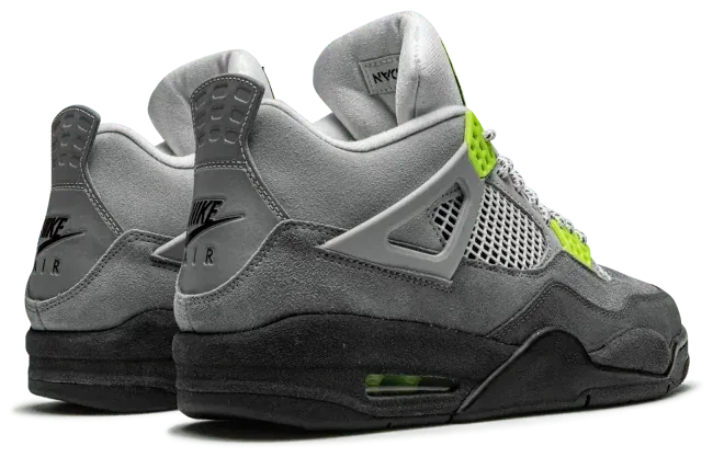 Air Jordan 4 Neon Volt · Foto 4 de 4
