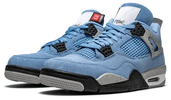 Air Jordan 4 Retro University Blue · Foto 3 de 4