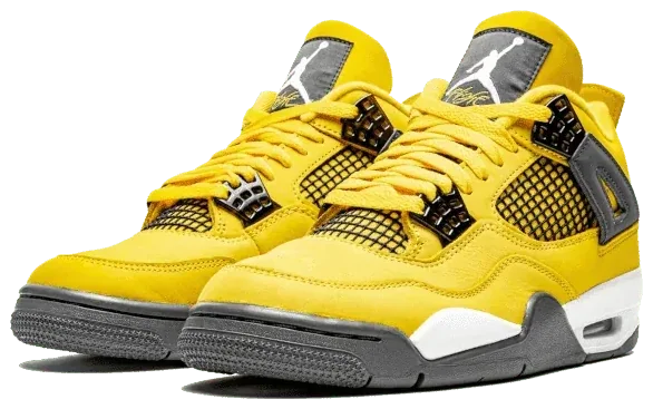 Air Jordan 4 Retro Tour Yellow Lightning · Foto 4 de 6