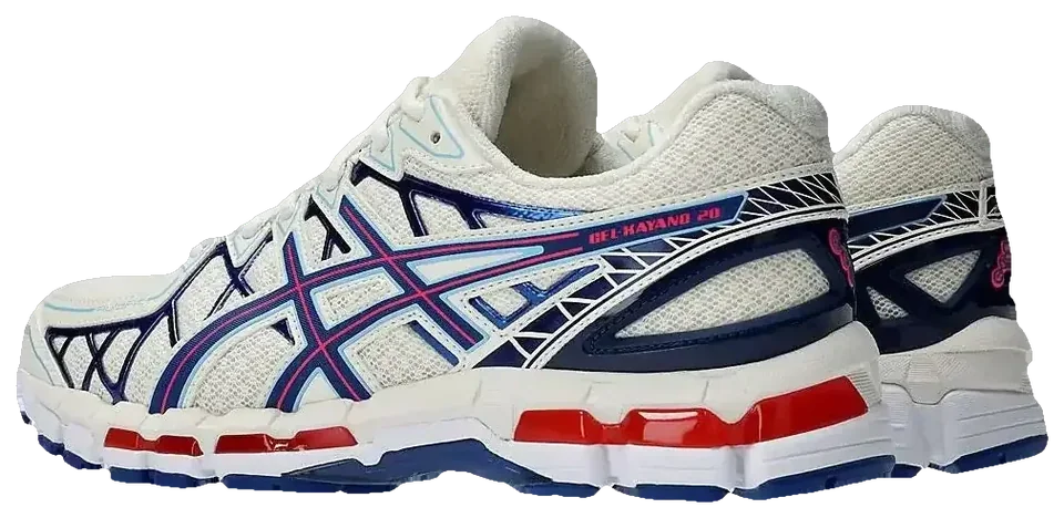 ASICS Gel-Kayano 20 Cream Deep Marine · Foto 2 de 6