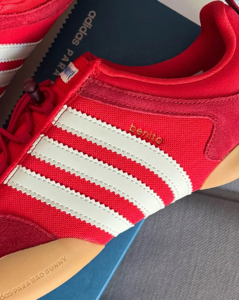adidas x Bad Bunny Ballerina 'Vivid Red Chalk White Power Red' · Foto 4 de 6