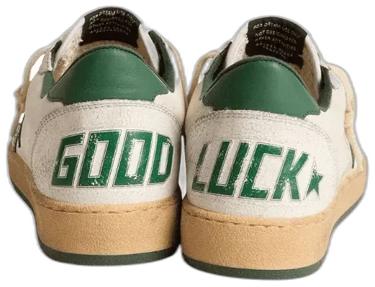 Golden Goose Ball Star Blanco Verde · Foto 3 de 3