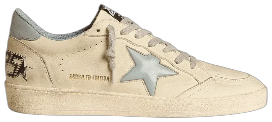 Golden Goose Ball Star Azul Celeste Metalizado