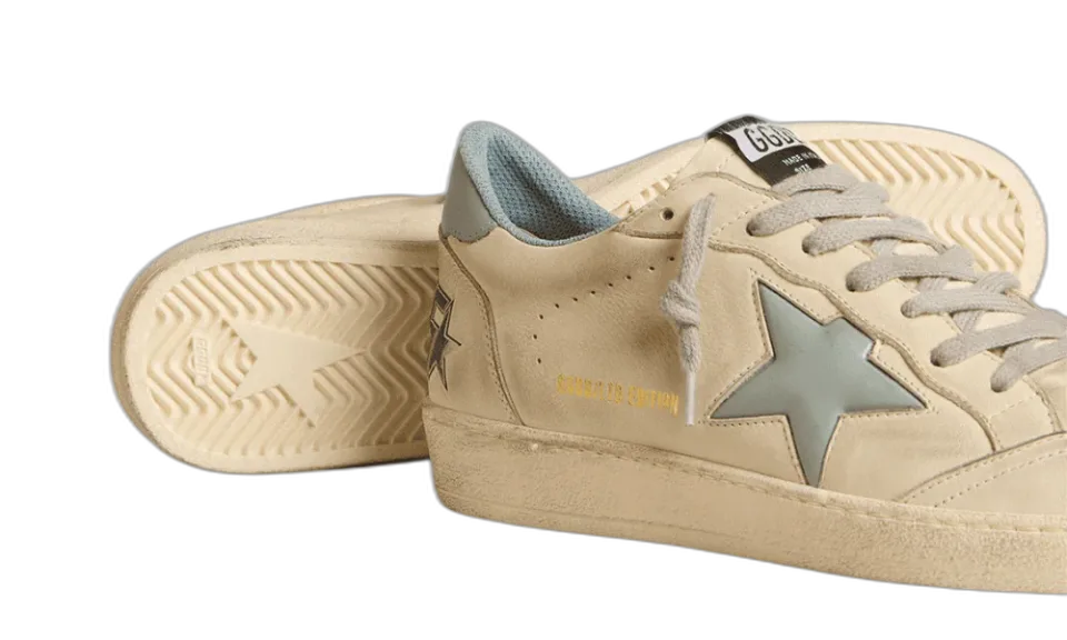 Golden Goose Ball Star Azul Celeste Metalizado · Foto 3 de 3
