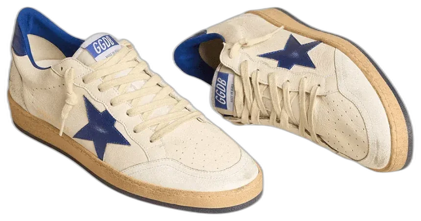 Golden Goose Ball Star Azul Metalizado · Foto 3 de 3