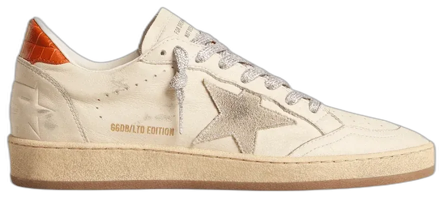 Golden Goose Ball Star Blanco Rojo