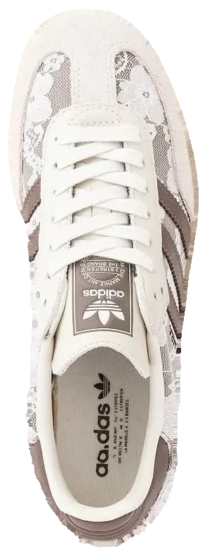 Adidas Samba OG Floral Lace Off White Earth Strata Gum · Foto 3 de 5