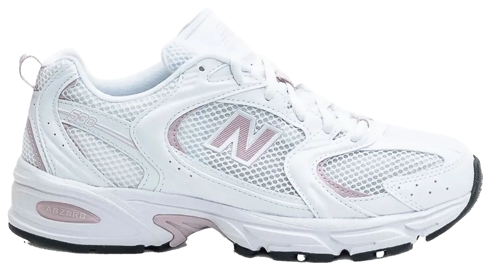 New Balance 530 Lace-Up Sneakers White
