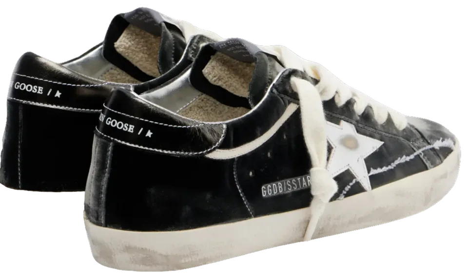 Golden Goose Super-Star Negro Terciopelo · Foto 2 de 5