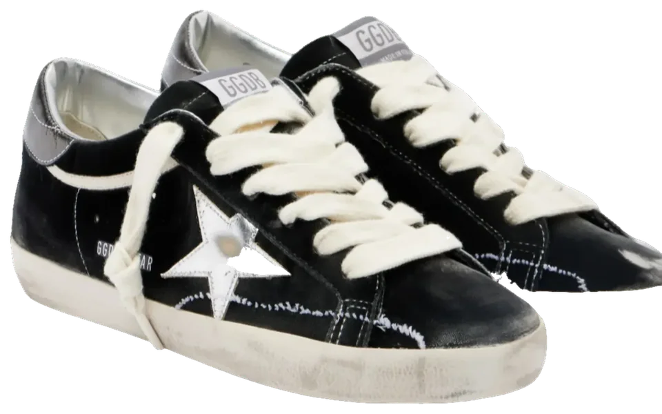 Golden Goose Super-Star Negro Terciopelo · Foto 3 de 5