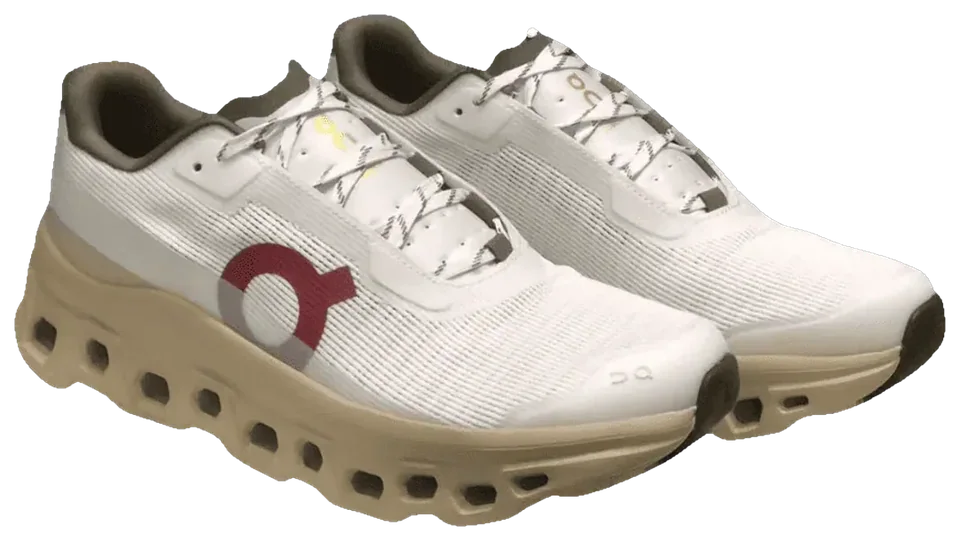 On Running Cloudmonster Void White Red · Foto 2 de 4