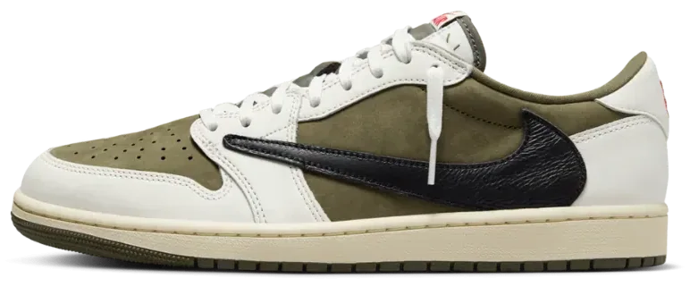 Air Jordan 1 Low OG x Travis Scott Medium Olive · Foto 2 de 4