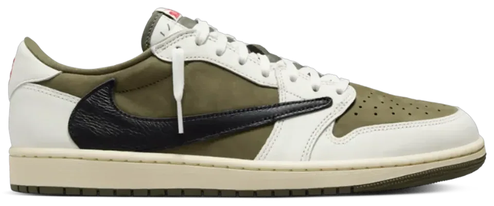 Air Jordan 1 Low OG x Travis Scott Medium Olive