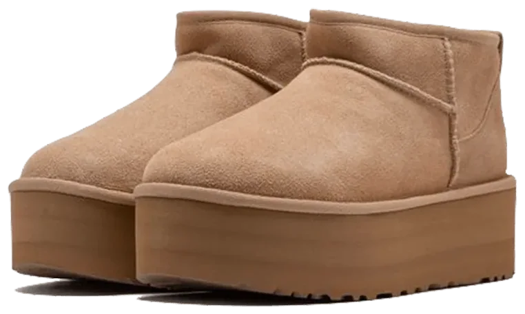 UGG Classic Ultra Mini Platform Sand · Photo 3 of 4