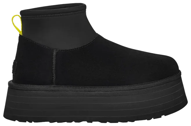 UGG Classic Mini Dipper Black Yellow