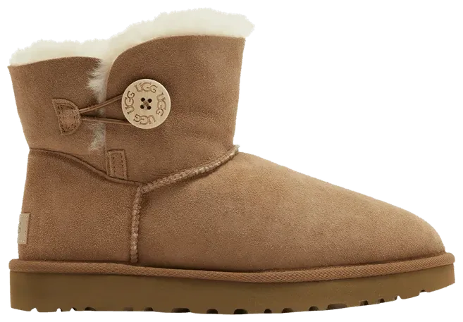 UGG Mini Bailey Button II Chestnut