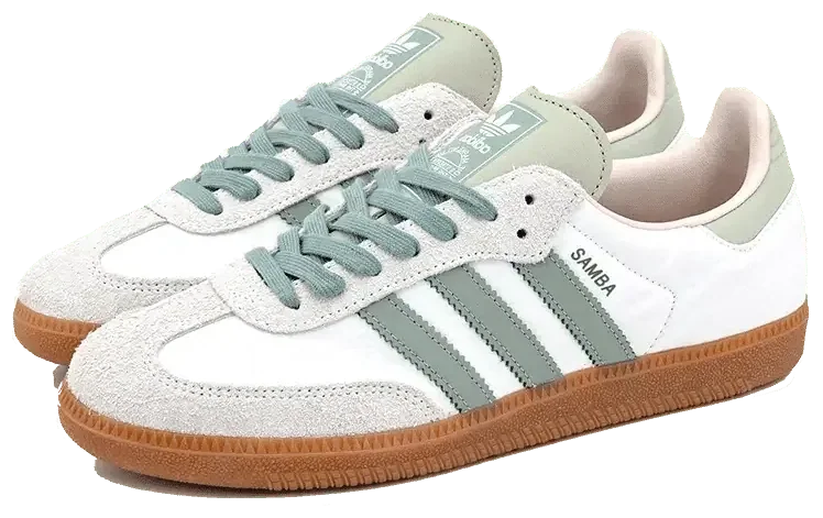 Samba OG Cloud White Silver Green · Foto 3 de 3