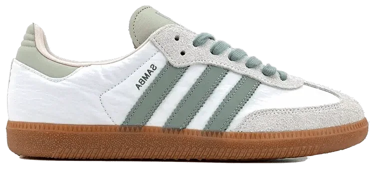 Samba OG Cloud White Silver Green