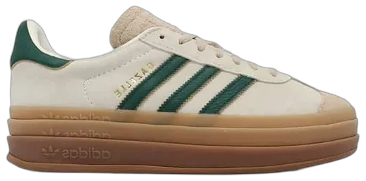Adidas Gazelle Bold 'Cream Collegiate Green'