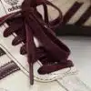 Adidas Samba OG Wonder White Maroon - Detalle