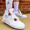 Jordan Retro 4 Metallic Red
