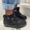 Air Jordan 4 Retro «Black Cat» Black