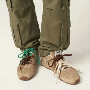 New Balance 530 x Miu Miu Brown - Vista lateral