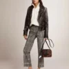 Golden Goose Super-Star Silver Heel Tab Stud Lettering