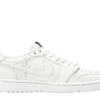 Air Jordan 1 Low OG x Travis Scott White Party — fondo transparente sin sombra