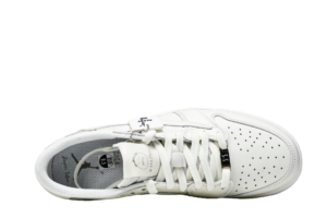 Air Jordan 1 Low OG x Travis Scott White Party — fondo transparente sin sombra