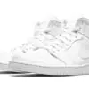 NIKE AIR JORDAN 1 MID TRIPLE WHITE