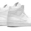 NIKE AIR JORDAN 1 MID TRIPLE WHITE
