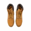 Timberland Botines clásicos con cordones en color wheat/camel para hombre