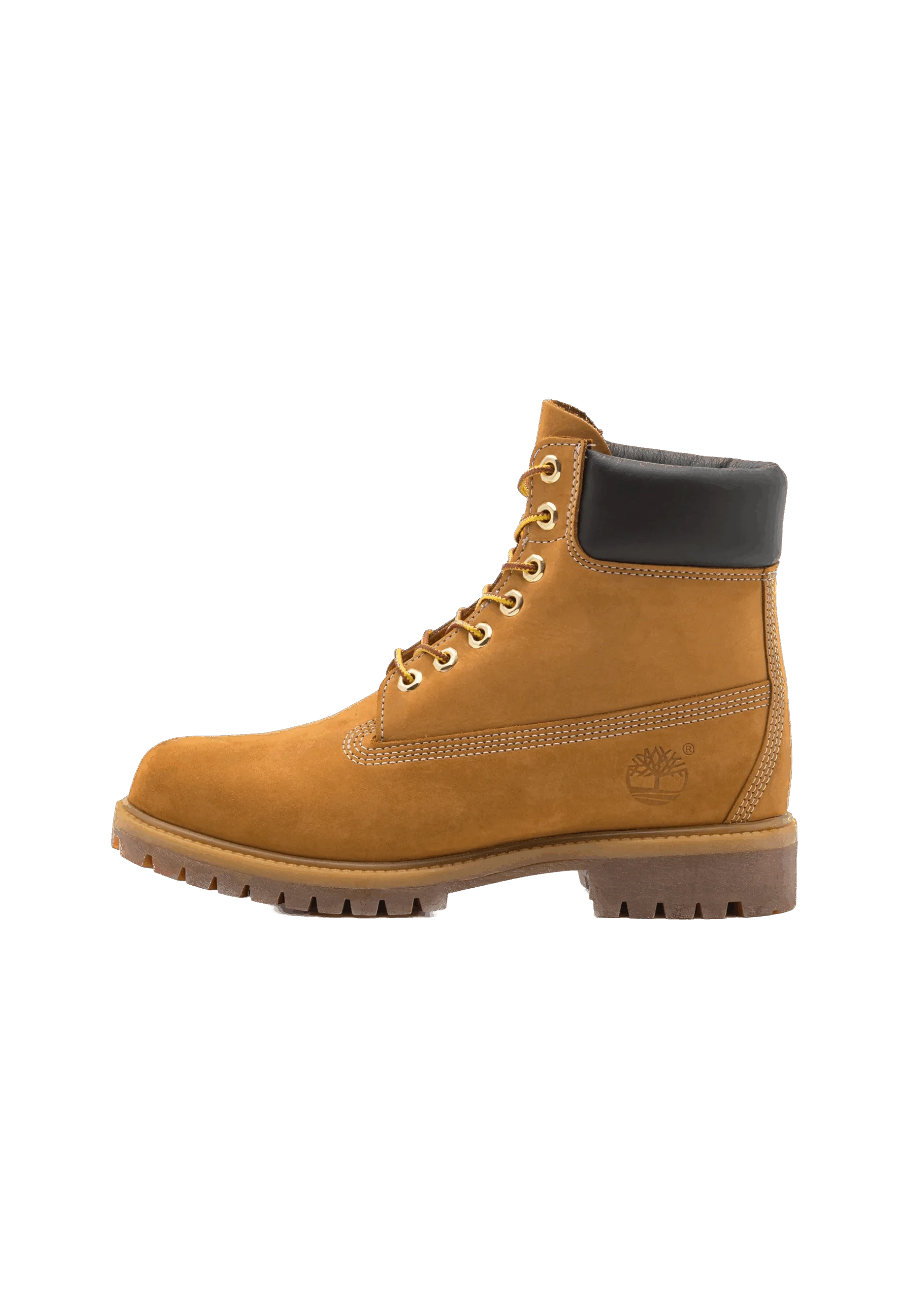 Timberland Botines clásicos con cordones en color wheat/camel para hombre