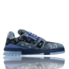 LV Trainer Low Monogram Denim Blue